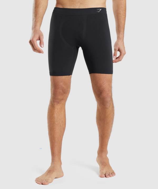 Panske Šortky Gymshark Hybrid Boxer Čierne Svetlo / Siva | YH6281945